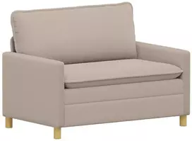 Sofa Sofos komplektas 2 vnt. Šviesiai pilka Audinys