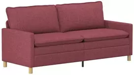Sofa Sofos komplektas 2 vnt. Vyno raudona Audinys