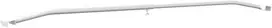 Tentų laikiklis priekaboms Sidabrinė 102-155 cm Aliuminis