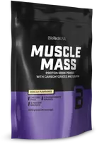 Biotech Muscle Mass 1000 g. (Vanilla skonis )