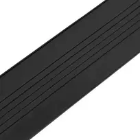 Garažo durų sandarinimas Juoda 70 x 6 mm 3,5 m PVC