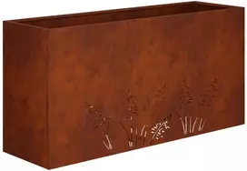 Sodo vazonas Rūdijanti 100 x 30 x 49 cm