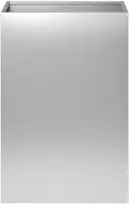 Sodo vazonas Sidabrinė 40 x 40 x 60 cm Galvanizuotas plienas