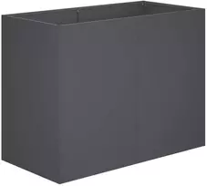 Sodo vazonas Antracito 80 x 40 x 60 cm Šaltai valcuotas plienas