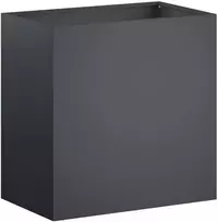 Sodo vazonas Antracito 50 x 30 x 50 cm Šaltai valcuotas plienas