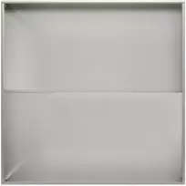 Sodo vazonas Sidabrinė 100 x 100 x 20 cm Nerūdijantis plienas