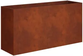 Sodo vazonas Rūdijanti 100 x 30 x 40 cm