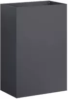 Sodo vazonas Antracito 40 x 30 x 75 cm Šaltai valcuotas plienas