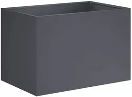 Sodo vazonas Antracito 50 x 40 x 40 cm Šaltai valcuotas plienas