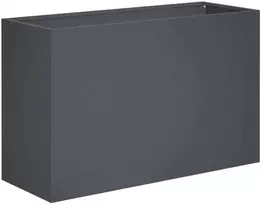 Sodo vazonas Antracito 80 x 30 x 40 cm Šaltai valcuotas plienas