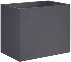 Sodo vazonas Antracito 50 x 40 x 50 cm Šaltai valcuotas plienas