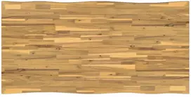 Gyvas kraštas valgomojo stalas 160 x 70 x 75 cm Balta