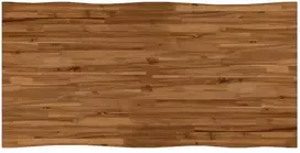 Gyvas kraštas valgomojo stalas 160 x 80 x 75 cm