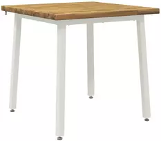 Kvadratinis valgomojo stalas 90 x 90 x 75 cm