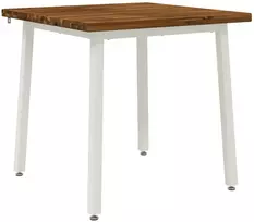 Kvadratinis valgomojo stalas 90 x 90 x 75 cm