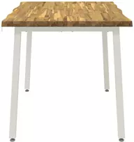 Gyvas kraštas valgomojo stalas 110 x 55 x 75 cm
