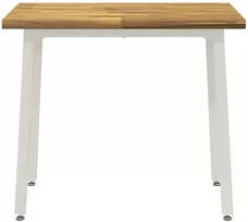 Kvadratinis valgomojo stalas 110 x 55 x 75 cm