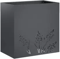 Sodo vazonas Antracito 50 x 30 x 49 cm Šaltai valcuotas plienas