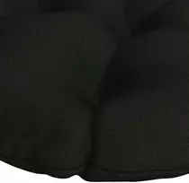 Papasan tipo pagalvė VIANEN 100% poliesteris Juoda