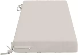 Suoliuko pagalvė SOEST 100% poliesteris Balta 110 x 40 x 8 cm