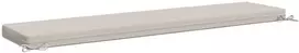 Suoliuko pagalvė SOEST 100% poliesteris Balta 180 x 40 x 8 cm