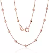 Sidabrinė grandinėlė Bead 1-3 mm - 4.2 g. - 40 - 1-3 mm.