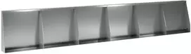 Sienelė 6 vnt. 40 x 12 x 50 cm Galvanizuotas plienas Sidabrinė