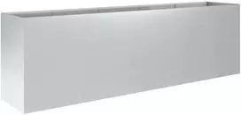 Sodo vazonas Sidabrinė 200 x 40 x 60 cm Galvanizuotas plienas