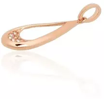Diamond Sky Jewelry Auksinis pakabukas su cirkoniais „Aušros Ašaros“