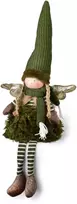 Mondex Since 1986 SANTA LILA Pliušinė figūrėlė Angelas Mergaitė 17x11x40/67 cm sėdinti