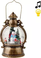Mondex Since 1986 SANTA LILA Kalėdinė dekoracija LED 12x12x21cm