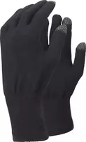 TREKMATES MERINO TOUCH pirštinės, juodos, dydis M