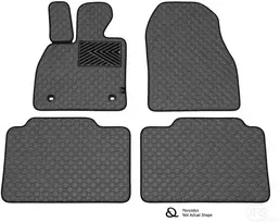 Kilimėliai QuiltyMats CUPRA FORMENTOR 2020+ (4 vnt.), D.Gray-Gray /33-14