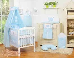 Vaikiška lovos užuolaidėlė mėlyna Mažasis princas/princesė