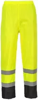 Gero matomumo klasikinės kontrastingos PORTWEST H444 kelnės nuo lietaus, Dydis: XXL, Pw spalvos: Oranžinis/Navy