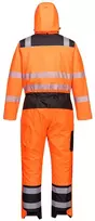 Gero matomumo žieminis PORTWEST PW352 kombinezonas, Dydis: XXL, Pw spalvos: Oranžinis/Juodas