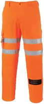 Gero matomumo PORTWEST RT46 geležinkelininkų kelnės, Dydis: XS, Pw spalvos: Oranžinis