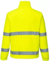 Gero matomumo vėjui atsparus PORTWEST F303 flisinis džemperis, Dydis: XXL, Pw spalvos: Geltona
