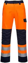 Darbo kelnės Portwest MV36, Dydis: M, Pw spalvos: Oranžinis/Navy