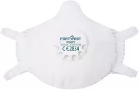 Daugkartinio naudojimo PORTWEST P307 respiratorius (5vnt), Pw spalvos: Baltas