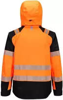 Gero matomumo PORTWEST T161 striukė nuo lietaus, Dydis: M, Pw spalvos: Oranžinis/Juodas