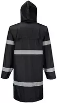 Vandeniui atspari PORTWEST F437 ilga striukė nuo lietaus (100cm), Dydis: 4XL, Pw spalvos: Navy