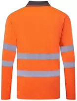 Gero matomumo PORTWEST ES277 polo marškinėliai ilgomis rankovėmis, Dydis: 4XL, Pw spalvos: Oranžinis