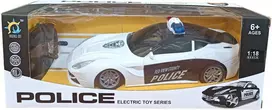 Radijo bangomis valdomas automobilis policijos automobilis