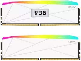 V-Color Manta XFinity+ aRGB DDR5-6400 RAM, CL32, XMP/EXPO – 32GB dvigubas rinkinys, balta