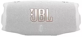 JBL Charge 6 Nešiojama garso kolonėlė, Bluetooth, Baltas