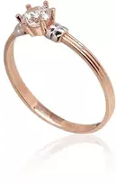 Diamond Sky Jewelry Auksinis žiedas su cirkoniais „Khonsu IV“