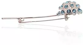 Diamond Sky Jewelry Sidabrinė sagė „Dandelion II“