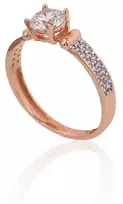 Diamond Sky Jewelry Auksinis žiedas su cirkoniais „Juno Gold XX“