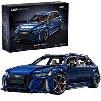 CaDA Konstruktorius Audi RS6 Avant 1:8 – Sportinis Automobilis, 4663 Detalės